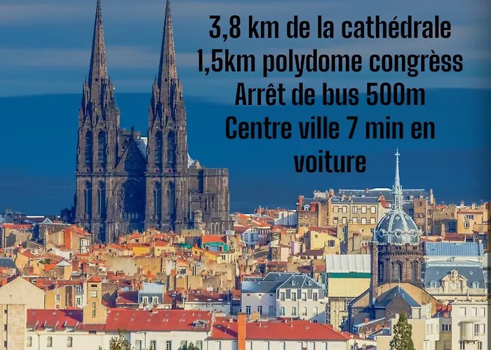 Maison Chanteranne Avec Parking Gratuit Clermont-Ferrand